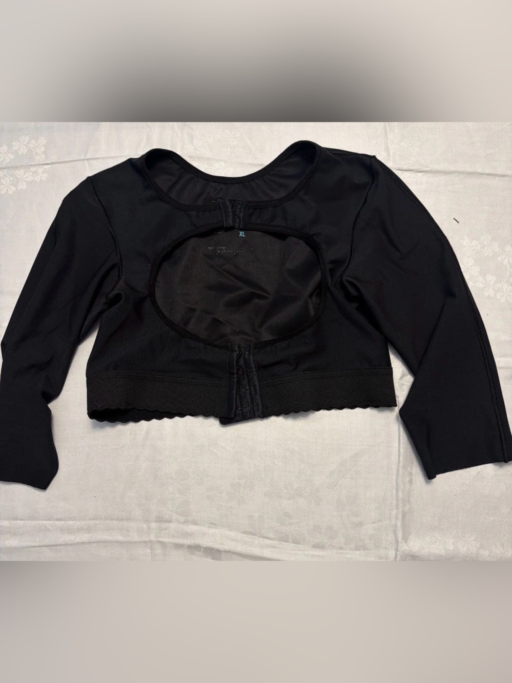 Marena Recovery Compression Bolero Top - Black - Size XL - Excellent Condition